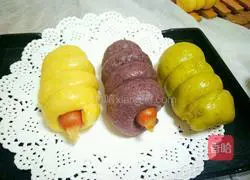 How to make black rice rolls Illustration 12