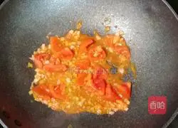 Illustration of how to make tofu, fish ball and tomato soup 8