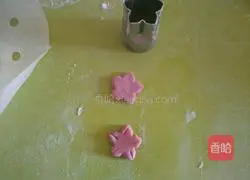 Illustration of how to make holiday cake pattern steamed buns 10