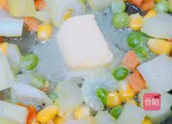 Illustration of how to make tomato-stirred egg-braised pasta 3