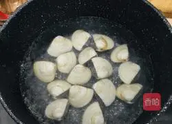 Clams steamed with eggs Practice illustration 2