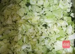 Illustration of how to make vegetarian cabbage 2
