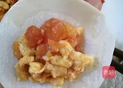 Illustration of how to make steamed dumplings with tomatoes and eggs 3