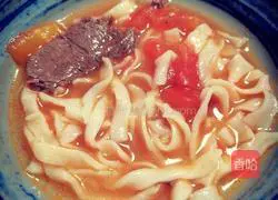 Illustration of hand-rolled noodles 9