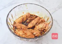 Garlic Honey Sauce Chicken Wings Illustration of how to do it 4