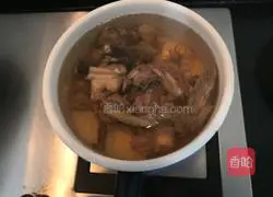 Cordyceps sinensis Illustration of how to make chicken soup 8