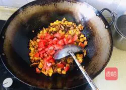 Illustration of how to make mushroom and beef soba noodles 6