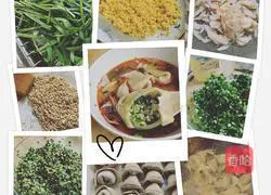 Illustration of how to make chive wontons 10