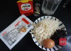 Illustration of Korean Spicy Tofu Soup 1