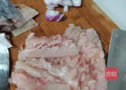 Illustration of how to make fish and meat dumplings 2