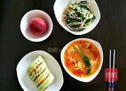 Childhood memory~Illustration of how to make meat dragon roll 9