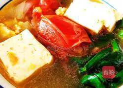 Salmon bone tofu soup recipe 8