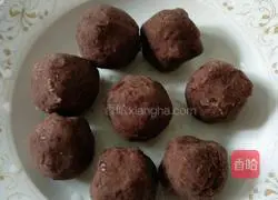 Illustration of making bean paste buns 3