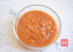 Illustration of making sauce-flavored pancake 3