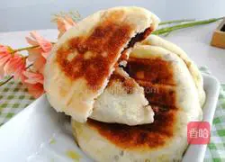 Illustration of how to make bean paste cake 9