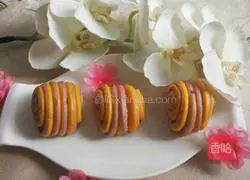 Watermelon Steamed Buns Recipe Illustration 13