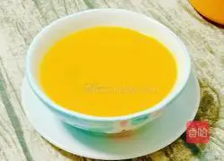 Illustration of how to make pumpkin millet paste 9