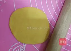 Illustration of how to make colorful bean paste buns 4