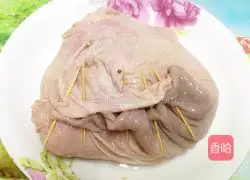 Illustration of how to make pork belly and chicken 3