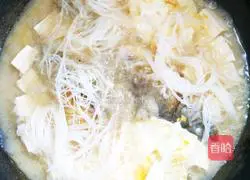 Illustration of how to make fish and tofu soup 7