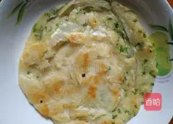 Illustration of how to make scallion pancakes 11