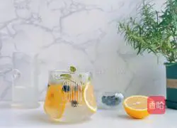 Illustration of how to make Sprite Oolong Lemon Drink 11