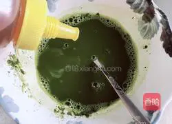 Illustration of how to make Matcha Frappuccino (cream-free and low-fat version) 5