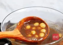 Illustration of how to make red bean paste dumplings 9