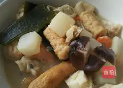 Illustration of Oden cooking 4