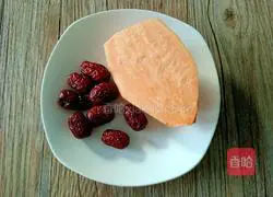 Sanhong Buxue Soup (Steamed sweet potatoes with red dates) Recipe 1