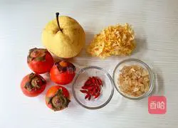 Illustration of how to make Shishi Ruyi Tremella Soup 1