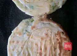Illustration of how to make scallion pancakes (Mom's taste) 7