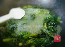 Spinach vermicelli soup recipe 8