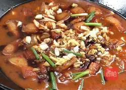 Illustration of how to cook pork belly and roasted potatoes 14