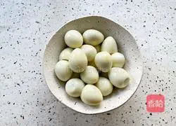 Illustration of how to cook pork ribs with quail eggs 13