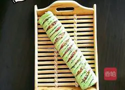 Childhood memories ~ Illustration of how to make meat dragon rolls 7