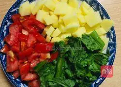 Tomato and potato pimple soup recipe 2