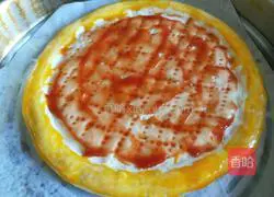 Xinwen Gourmet Queen's Pan Pizza Recipe Illustration 11