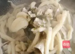 Illustration of hand-rolled noodles 7