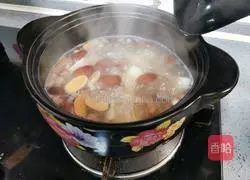 Lotus root, taro and red date soup recipe 9