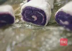 Illustration of how to make purple sweet potato buns 13