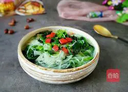 Spinach vermicelli soup recipe 10