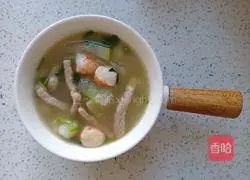 Illustration of how to make shrimp and lean meat and winter melon soup 12