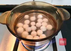 Red bean paste ball soup recipe 8