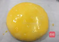 Illustration of how to make fried cheese durian cake 6