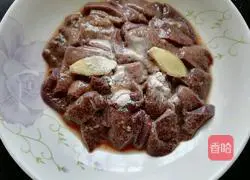 Illustration of how to cook pork liver with sauce 1