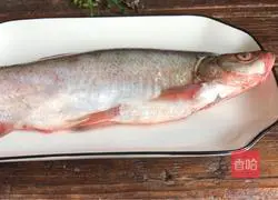 Illustration of how to make steamed black bean sauce 1