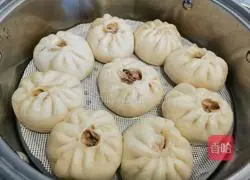 How to make big meat buns with mushrooms and onions Illustration 13