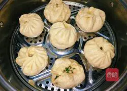 Illustration of how to make steamed buns 10