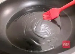 Illustration of how to make green and white radish and meat-filled potsticker dumplings 10